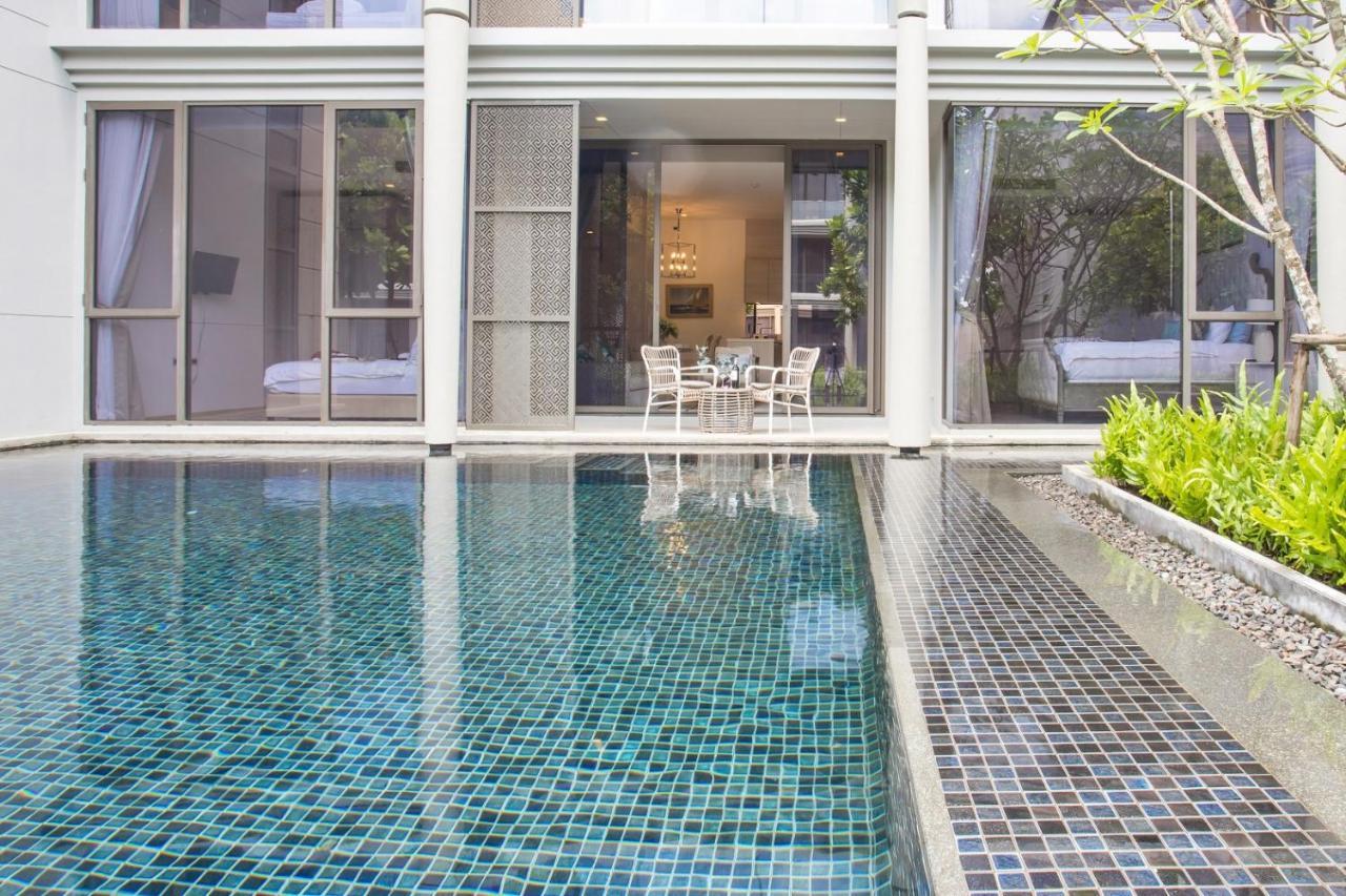 Luxury Oceanfront_Pool Access Apartment Mai Khao Exterior foto