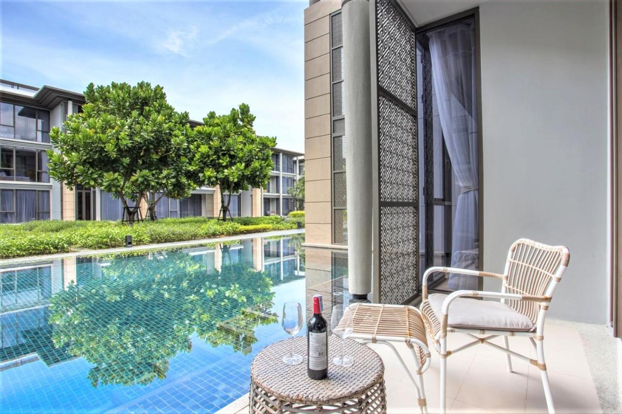 Luxury Oceanfront_Pool Access Apartment Mai Khao Exterior foto