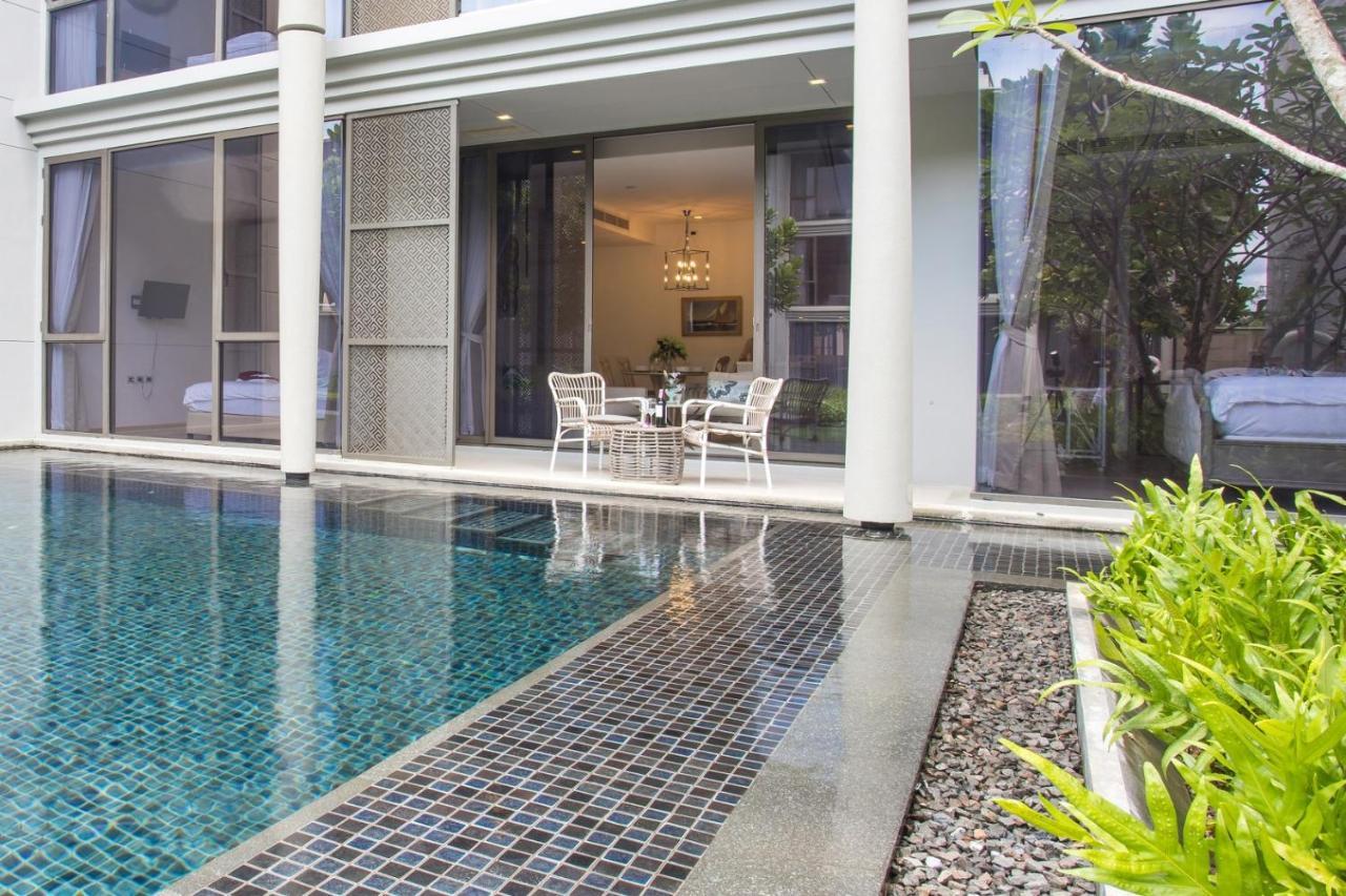 Luxury Oceanfront_Pool Access Apartment Mai Khao Exterior foto